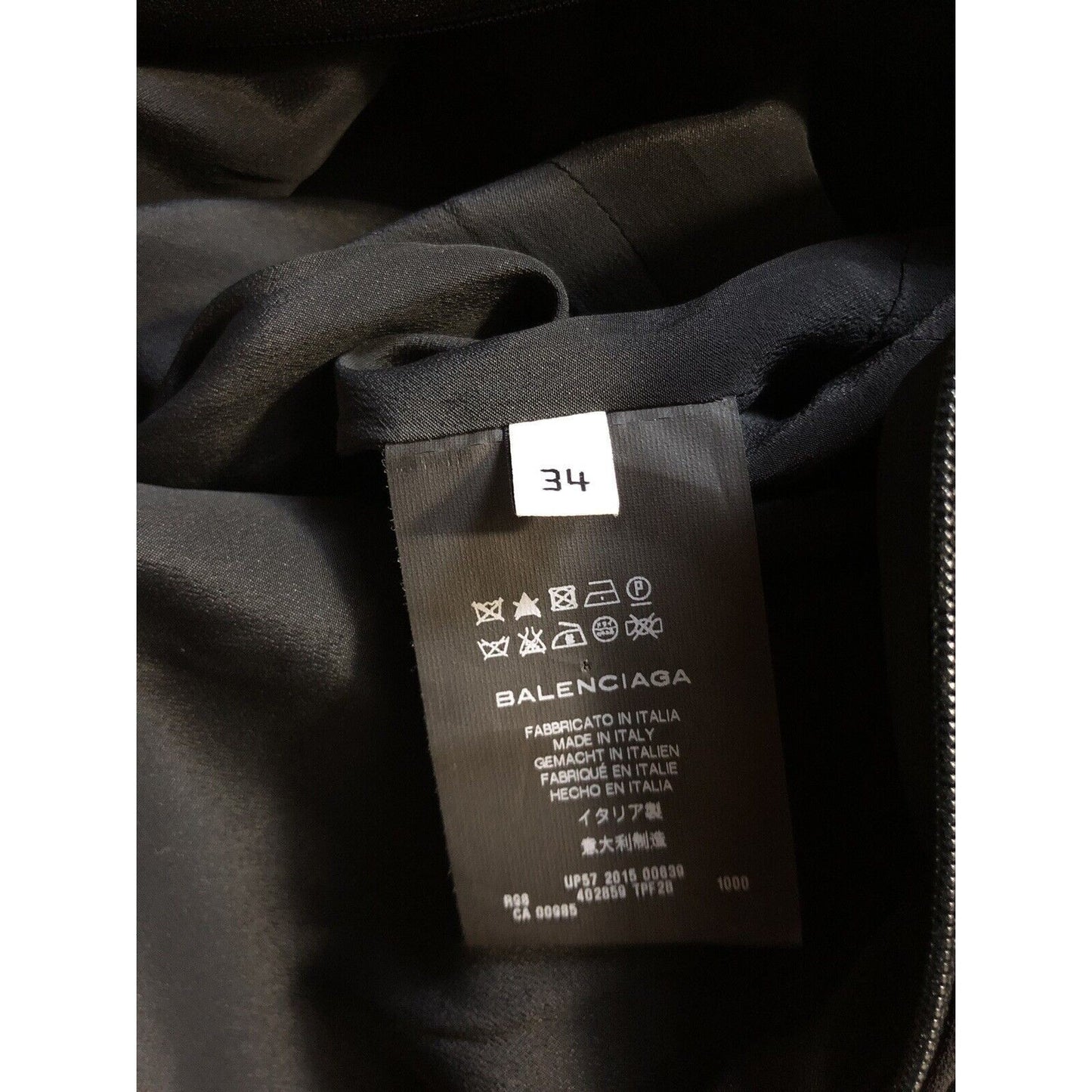Rare Balenciaga Black Staple Dress XS