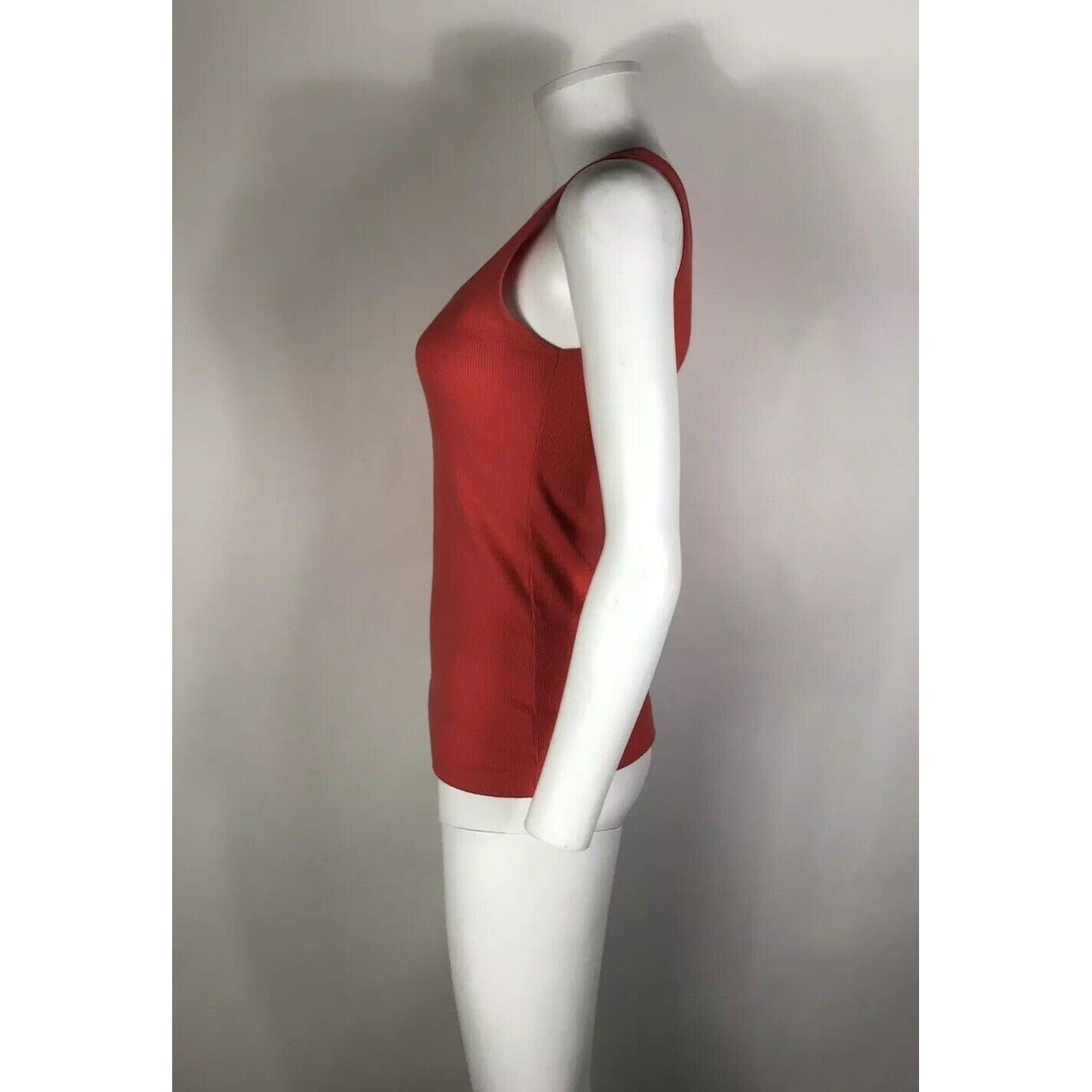 Rare Vtg Gucci Orange Logo Tank Top S C.1996