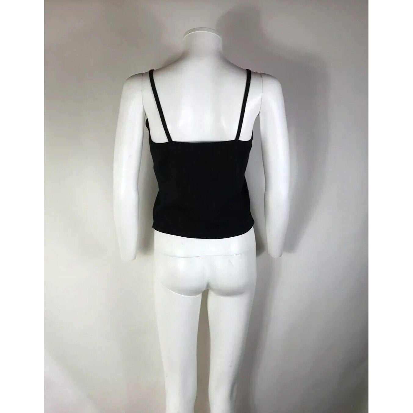 Rare Vtg Christian Dior by John Galliano Embroidered Black Top M