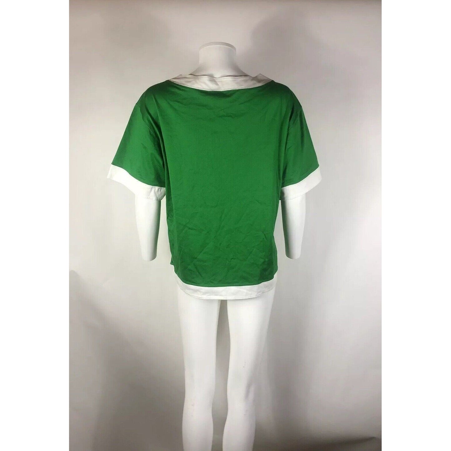 Rare Vtg Christian Dior Sports Green Logo Tee Shirt M