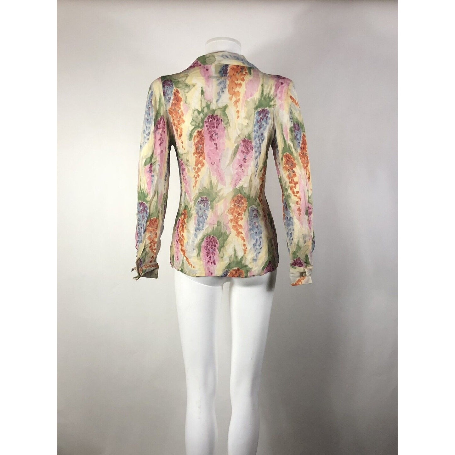 Rare Vtg Jean Paul Gaultier Abstract Print Top S