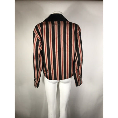 Rare Vtg Jean Paul Gaultier Red Striped Jacket S