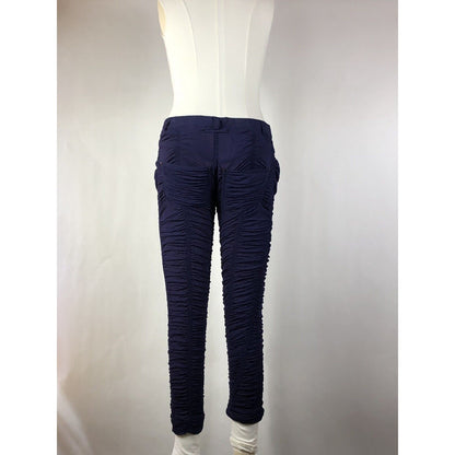 Rare Vtg Jean Paul Gaultier Purple Ruched Pants  S