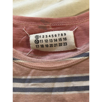 Rare Vtg Maison Martin Margiela Striped Artisanal Line 0 Tee S