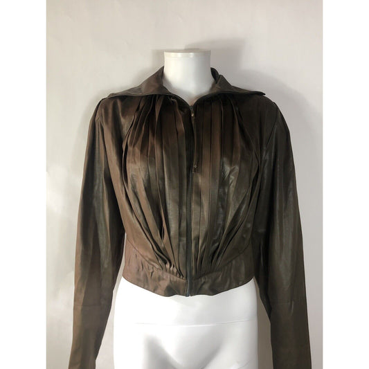 Rare Vtg Jean Paul Gaultier Brown Jacket M