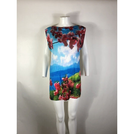 Rare Vtg Maison Martin Margiela Digital Wallpaper Print Romper S/M