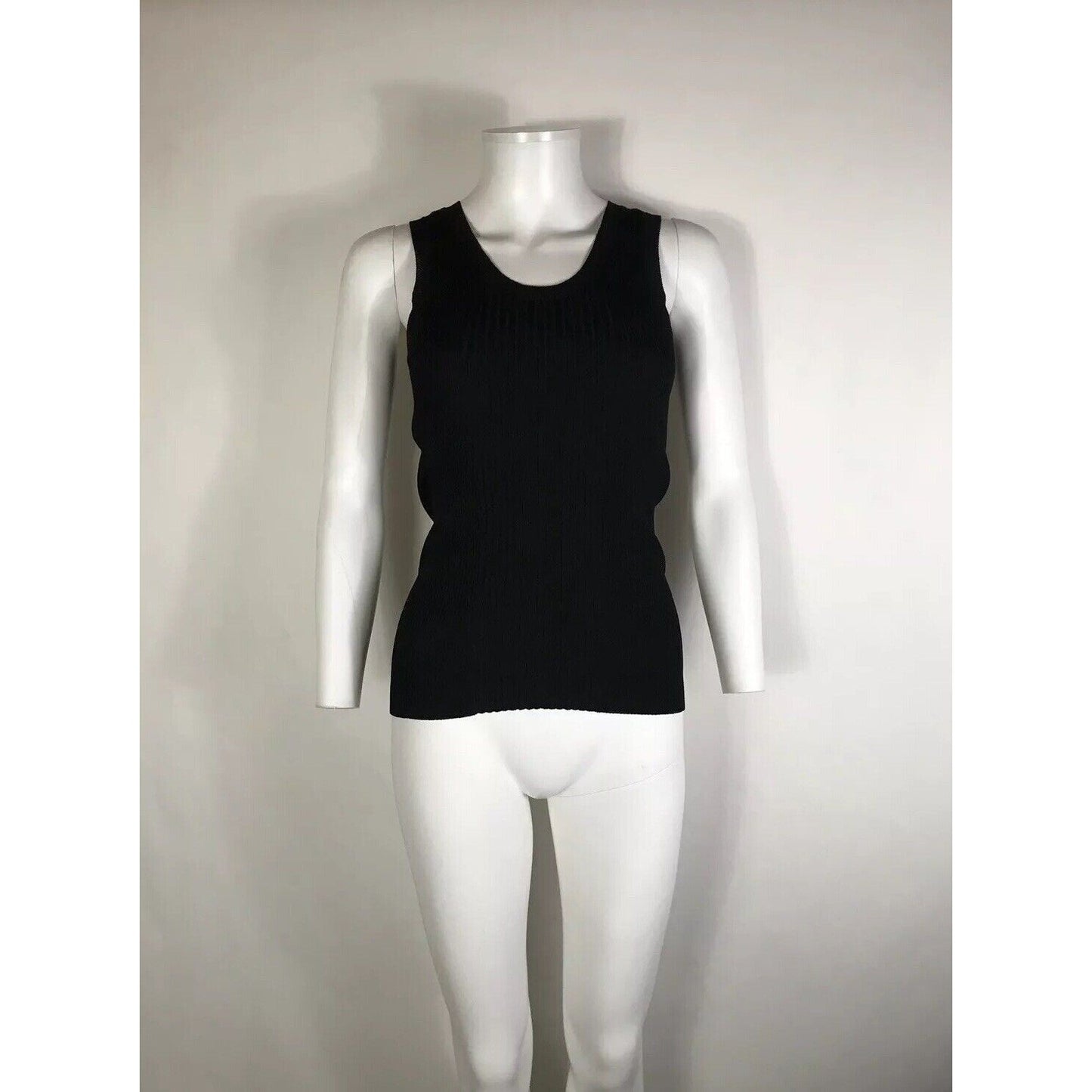 Rare Vtg Jean Paul Gaultier Black Cross Back Tank Top S