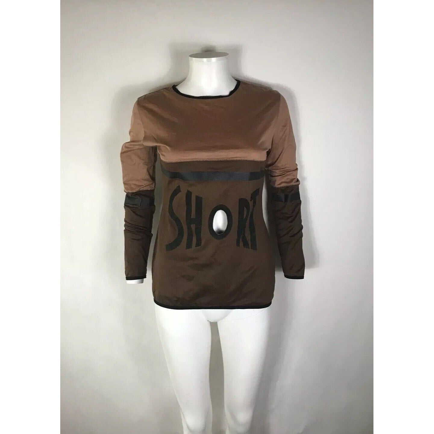 Rare Vtg Jean Paul Gaultier 90s Cutout 'Short' Top S